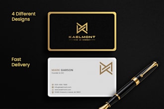 design professional business card