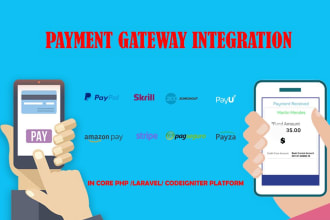 integrate payment gateway to your website