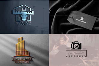 do modern, creative and unique business logo design