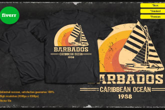 make exclusive vintage t shirt design for your brand