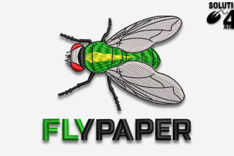 do embroidery digitizing dst pes 3d puff in 2 hr