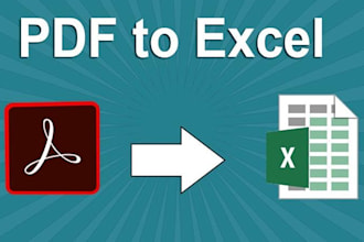 convert PDF to excel, scan pages to excel, google sheet