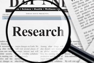 research any topic for you