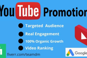 do  youtube video promotion use most organic method google adword