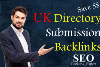 do top 120 live UK business listing and directory submission backlinks