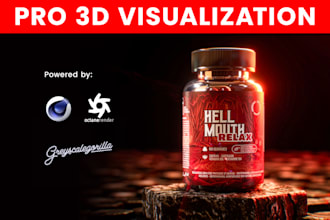 create photorealistic 3d product rendering in cinema 4d