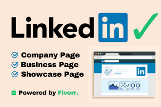 create linkedin company page or business page for growth