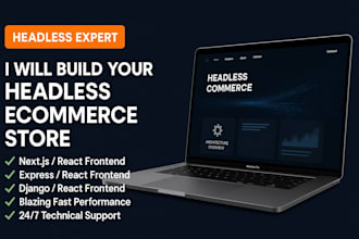 build your headless ecommerce store with nextjs and react