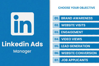 linkedin ads campaign setup and management specialist for your business