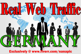 drive unlimited real targeted human traffic from germany