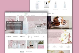 design professional shopify store