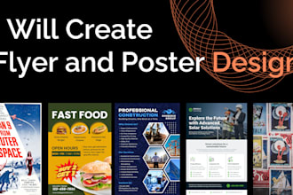 create flyer or poster for facebook and instagram ads