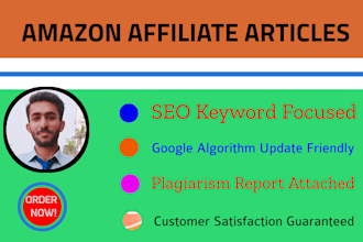 write amazon affiliate articles or buying guides