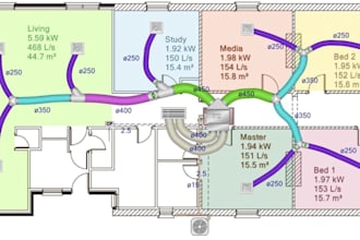 make hvac, mep, plumbing, electrical,  design and drawings