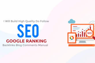 high quality dofollow SEO backlinks blog comments