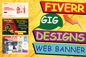 design your fiverr gig image picture in 24 hours