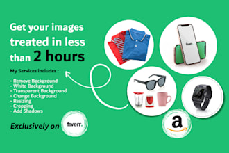 do amazon product background remove and editing