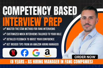 provide expert interview prep and mocks for amazon and fang roles