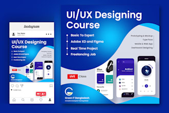 design facebook or instagram social media post for ads and campaign