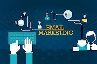 do mailchimp template design, email marketing and automation