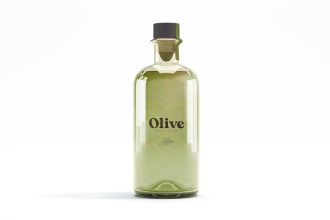 do olive oil label design
