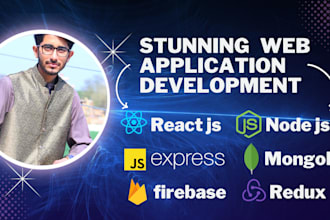 make frontend websites and backend servers reactjs nodejs