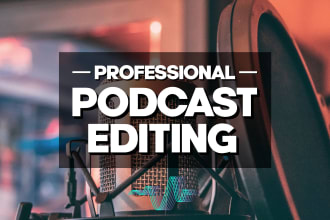 edit and clean your podcast audio expertly