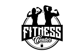 do your imagination in a  fitness logo with fast delivery
