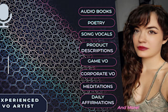 voice over for your luxury brand or product