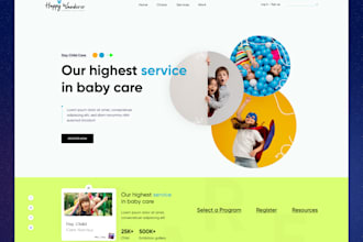 Best Price!  do creative and modern landing page design