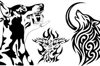 draw for you a custom tribal tattoo design