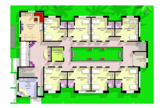 convert pdf into dwg and redraw floor plans for real estate agents