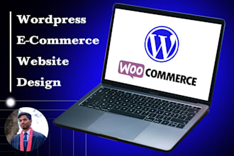 design a excellent wordpress ecommerce woo commerce website