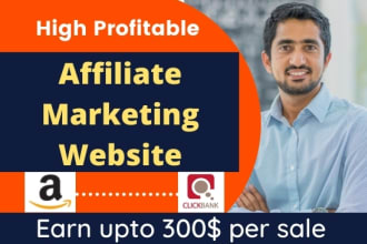 create high profitable affiliate marketing website