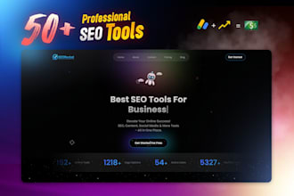 develop SEO tools website for business