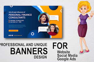 create unique and professional banners