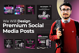 social media post design and instagram canva templates