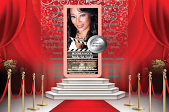 do customized backdrop and logo step and repeat on any event