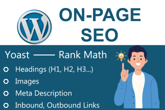 do wordpress yoast SEO by adding meta tags, description, images, alt text