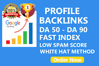 200 high quality profile backlinks