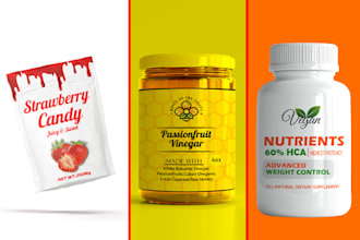 do product label design and pouch label supplement label