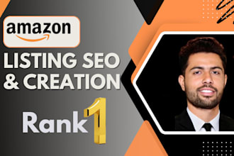 do amazon listing SEO, amazon ppc, amazon store setup