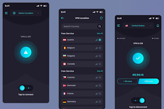 make android vpn app with ads and in app purchase