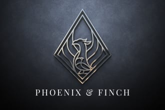 do geometric and minimalist luxury logo design within 24hrs