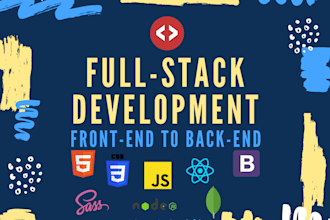 be your front end web developer, HTML, CSS, react, nextjs