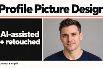 create a professional profile picture