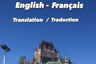 translate english to french, certified translation