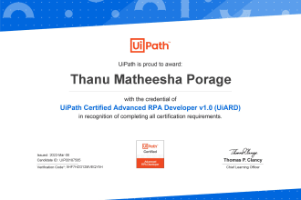 automate manual business processes using uipath rpa robots