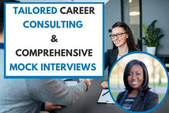 provide expert career coaching and mock interviews