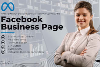 create and optimize facebook business page, instagram page